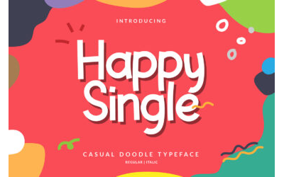 Happy Single Font - DEMO VERSION